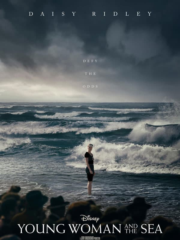 Young Woman and the Sea 2024