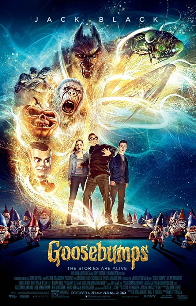 دانلود فیلم مورمور Goosebumps 2015 دوبله فارسی