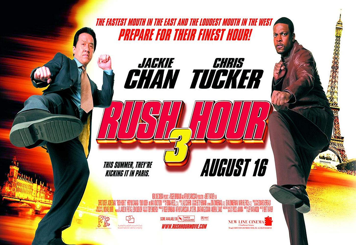 عکس فیلم سینمایی ساعت شلوغی Rush Hour 3 دوبله فارسی 2007