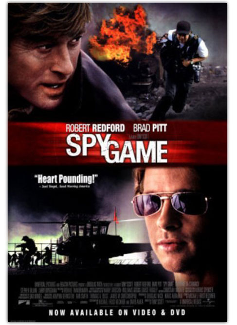 عکس فیلم جاسوس بازی Spy Game 2001 دوبله فارسی