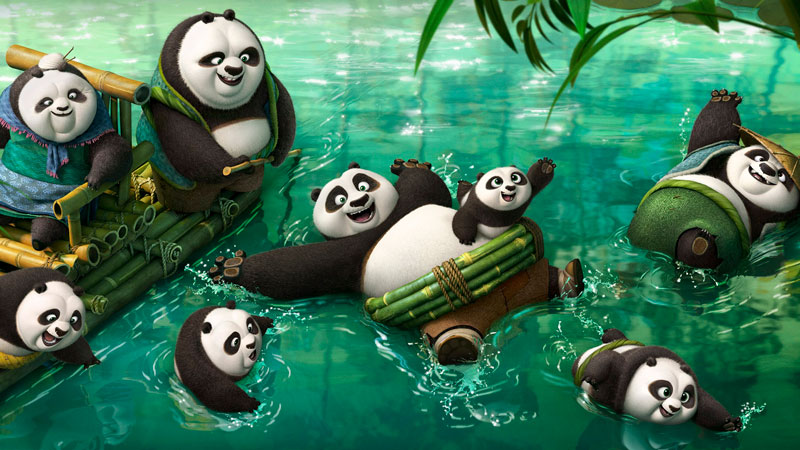 انیمیشن پاندای کونگ فوکار 3 Kung Fu Panda 3 2016