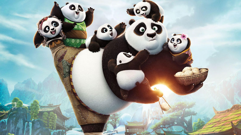 انیمیشن پاندای کونگ فوکار 3 Kung Fu Panda 3 2016
