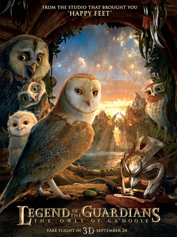 انیمیشن افسانه محافظان: جغدهای گاهول Legend of the Guardians: The Owls of Ga’Hoole 2010