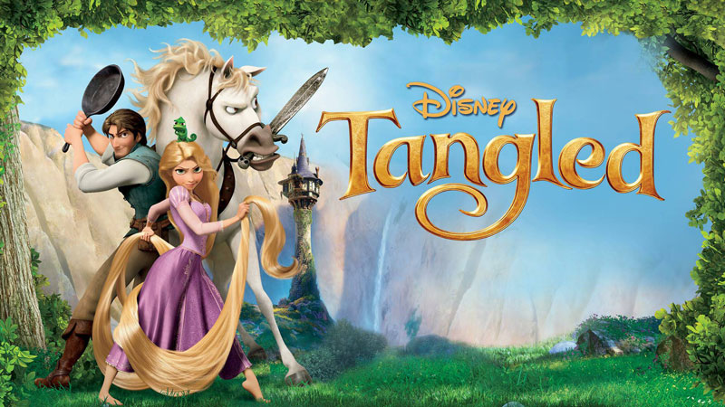 انیمیشن گیسو کمند Tangled 2010