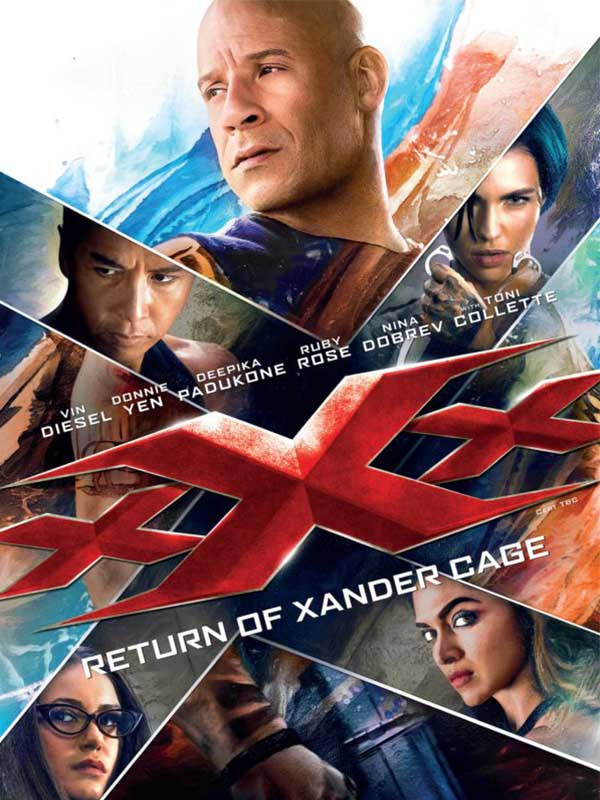 دانلود فیلم سه ایکس بازگشت ژاندر کیج xXx : Return of Xander Cage دوبله فارسی