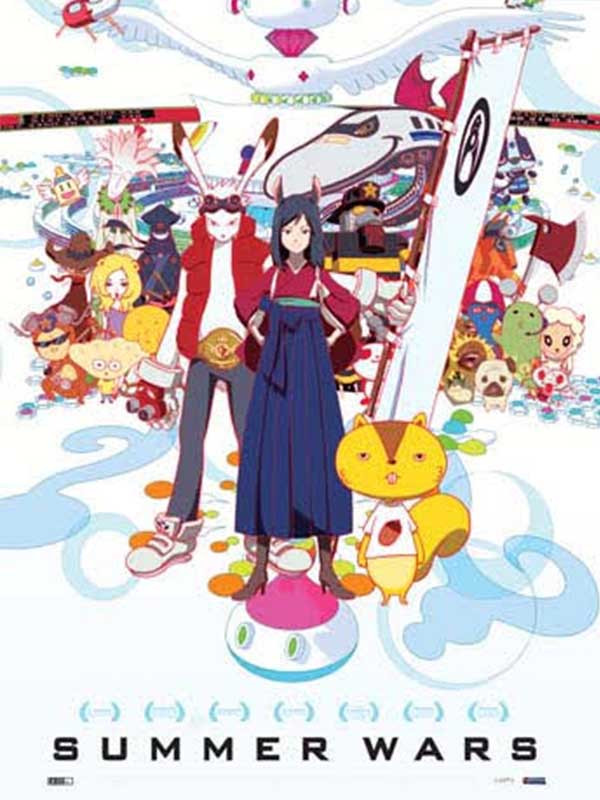 دانلود انیمیشن جنگ های تابستانی Summer Wars دوبله فارسی 2009