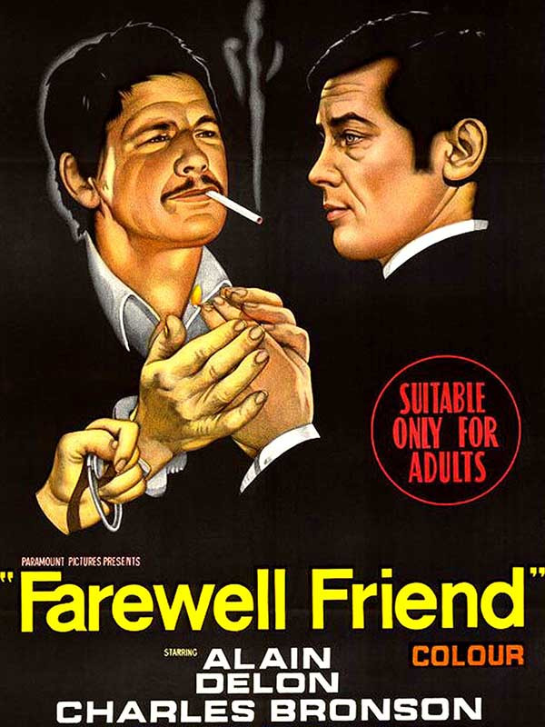 دانلود فیلم آخرین سکه Farewell, Friend دوبله فارسی 1968 آلن دلون