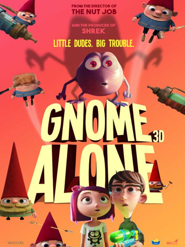 دانلود انیمیشن جن در خانه Gnome Alone دوبله فارسی