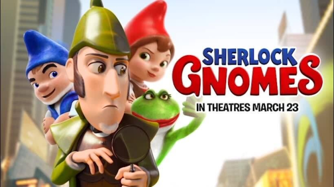 دانلود انیمیشن شرلوک نومز Sherlock Gnomes دوبله فارسی 2018
