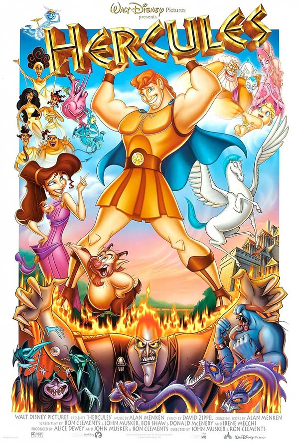 دانلود انیمیشن هرکول نسخه دوبله فارسی و زبان اصلی Hercules 1997