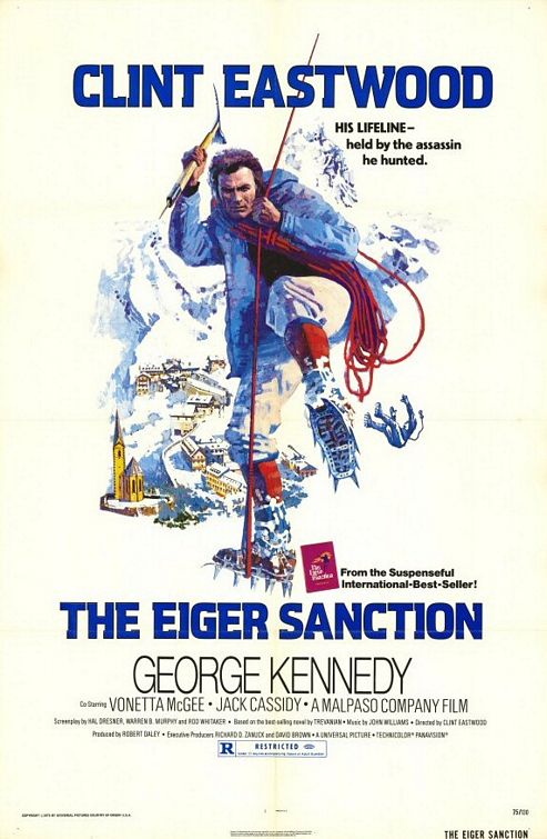 عکس فیلم قاتلی بر فراز آیگر The Eiger Sanction 1972 دوبله فارسی
