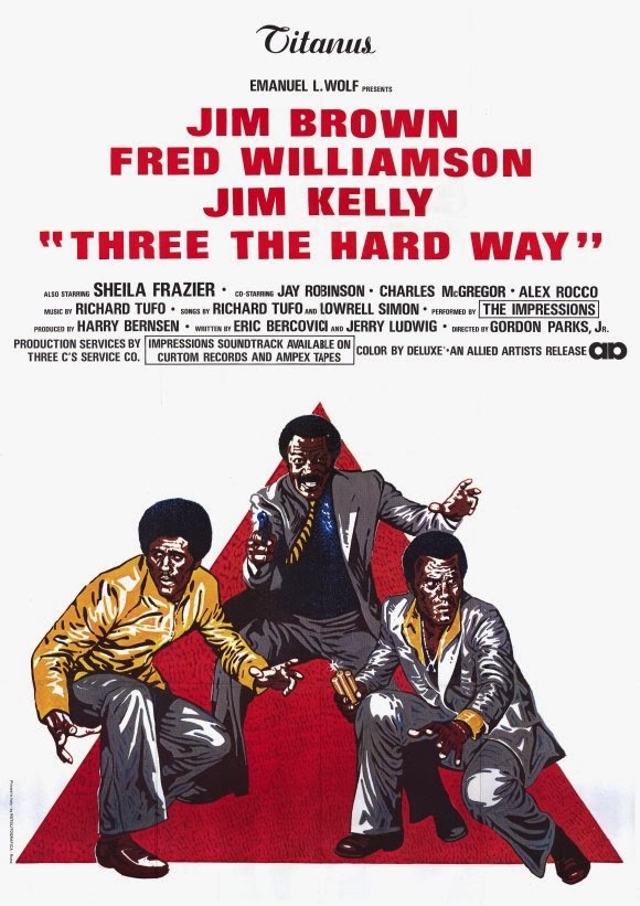 دانلود فیلم سه مرد در راه سخت Three the Hard Way دوبله فارسی 1974