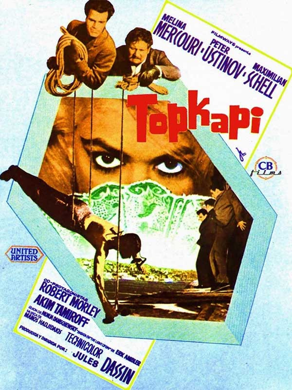 دانلود فیلم توپکاپی Topkapi 1964 دوبله فارسی لینک مستقیم رایگان فیلم Topkapi