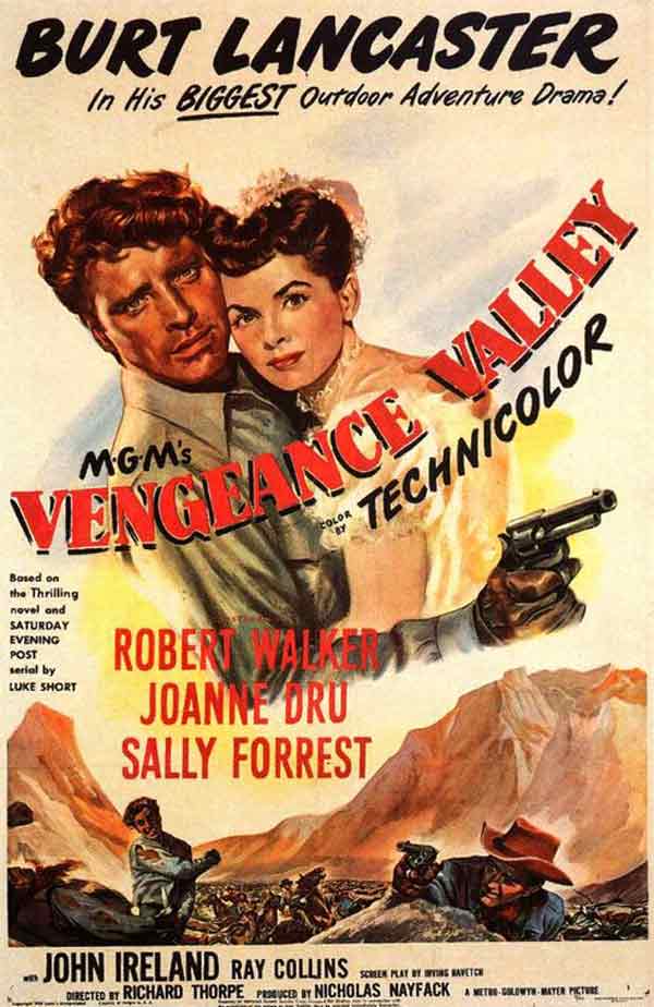 فیلم دره انتقام Vengeance Valley 1951