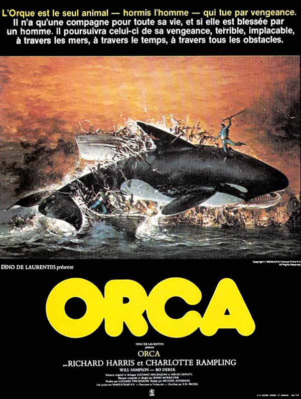 فیلم ارکا: نهنگ خشمگین Orca 1977