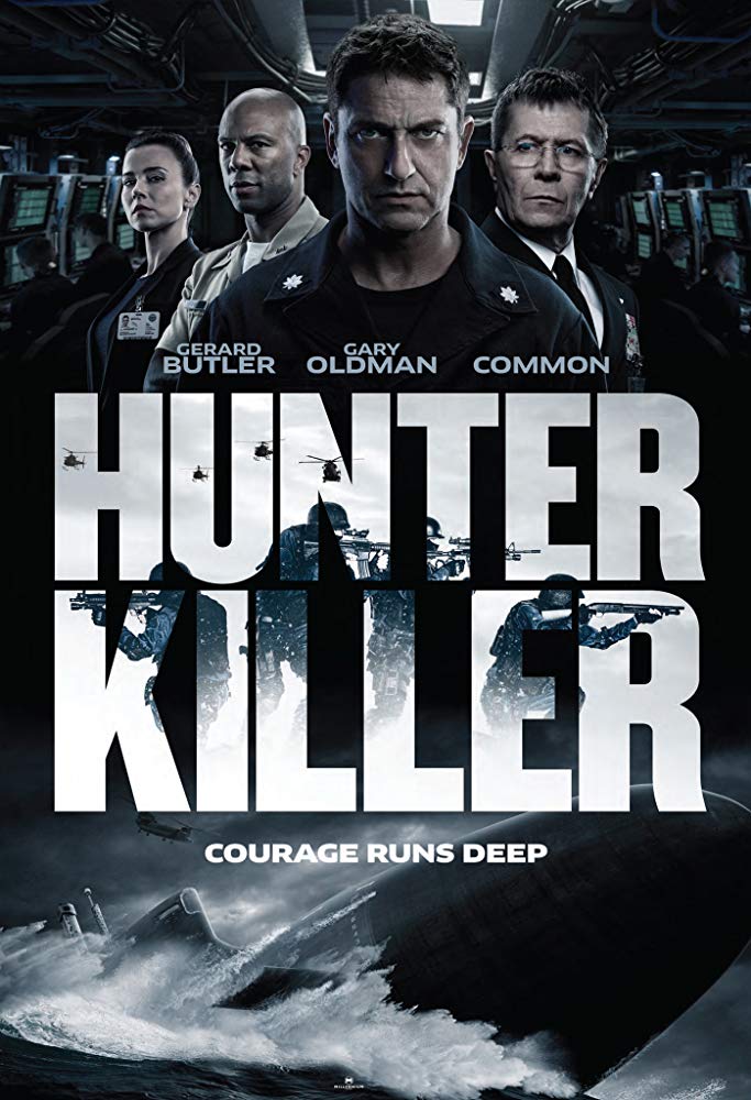 عکس فیلم قاتل شکارچی Hunter Killer 2018 دوبله فارسی