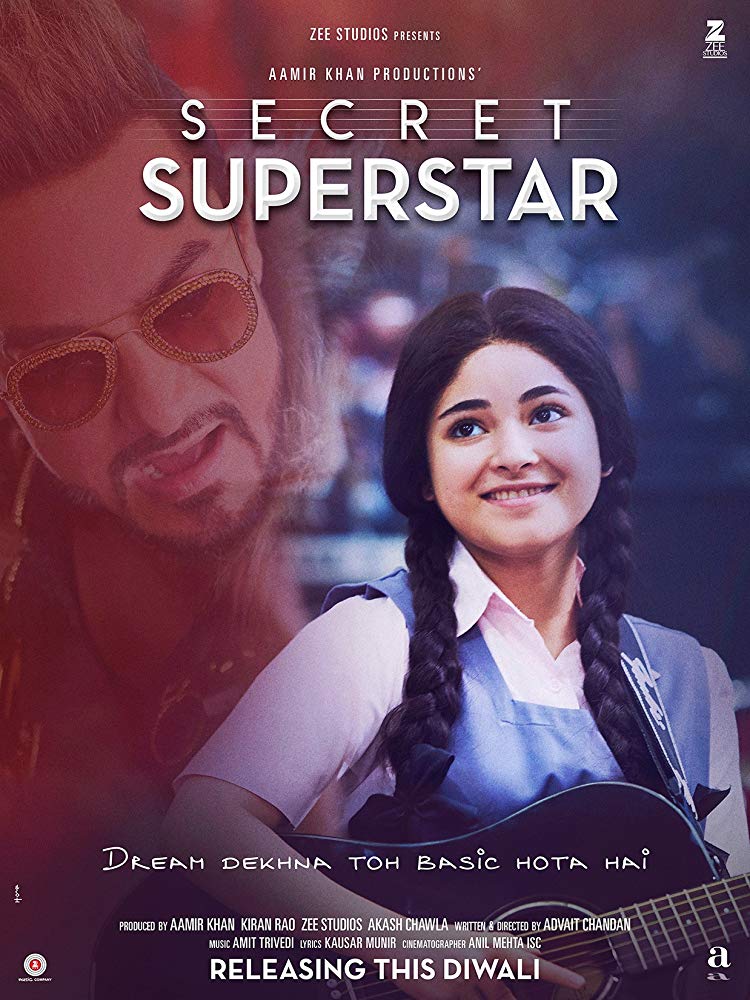 دانلود فیلم هندی سوپراستار مخفی Secret Superstar 2017 دوبله فارسی HD