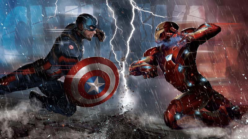 فیلم کاپیتان آمریکا جنگ داخلی Captain America Civil War 2016