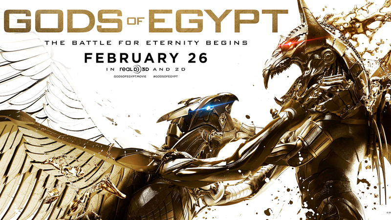 فیلم خدایان مصر Gods of Egypt 2016