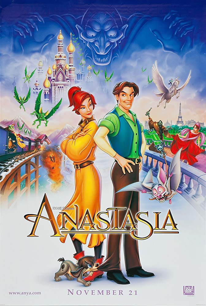 دانلود انیمیشن آناستازیا Anastasia 1997 دوبله فارسی کیفیت HD رایگان لینک مستقیم