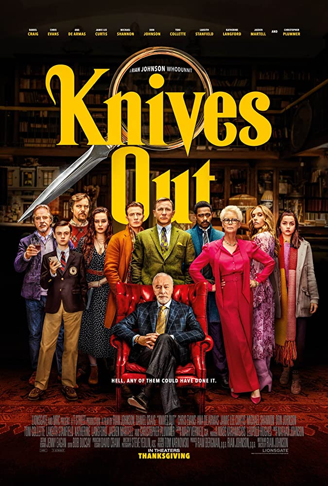 دانلود فیلم چاقوکشی Knives Out 2019 دوبله فارسی رایگان با کیفیت HD 720p لینک مستقیم