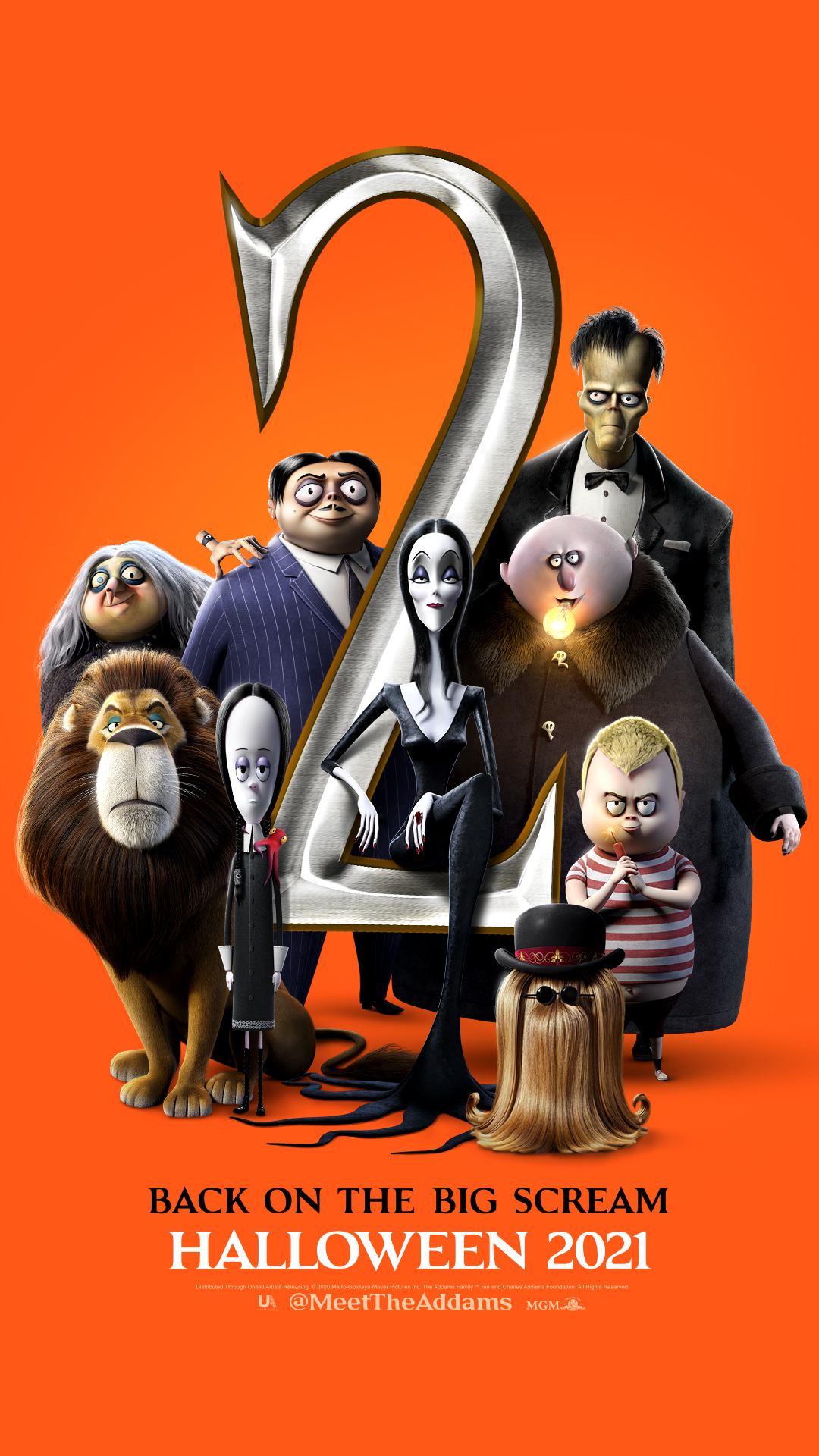 دانلود انیمیشن خانواده آدامز 2 The Addams Family 2 2021 HD