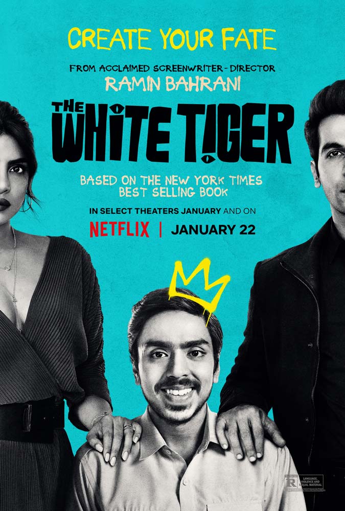 عکس فیلم ببر سفید The White Tiger 2021 دوبله فارسی