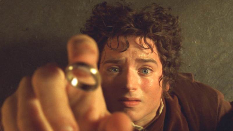 The Lord of the Rings The Fellowship of the Ring 2001 بنر