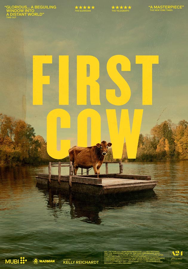 عکس فیلم اولین گاو First Cow 2019 دوبله فارسی + زبان اصلی