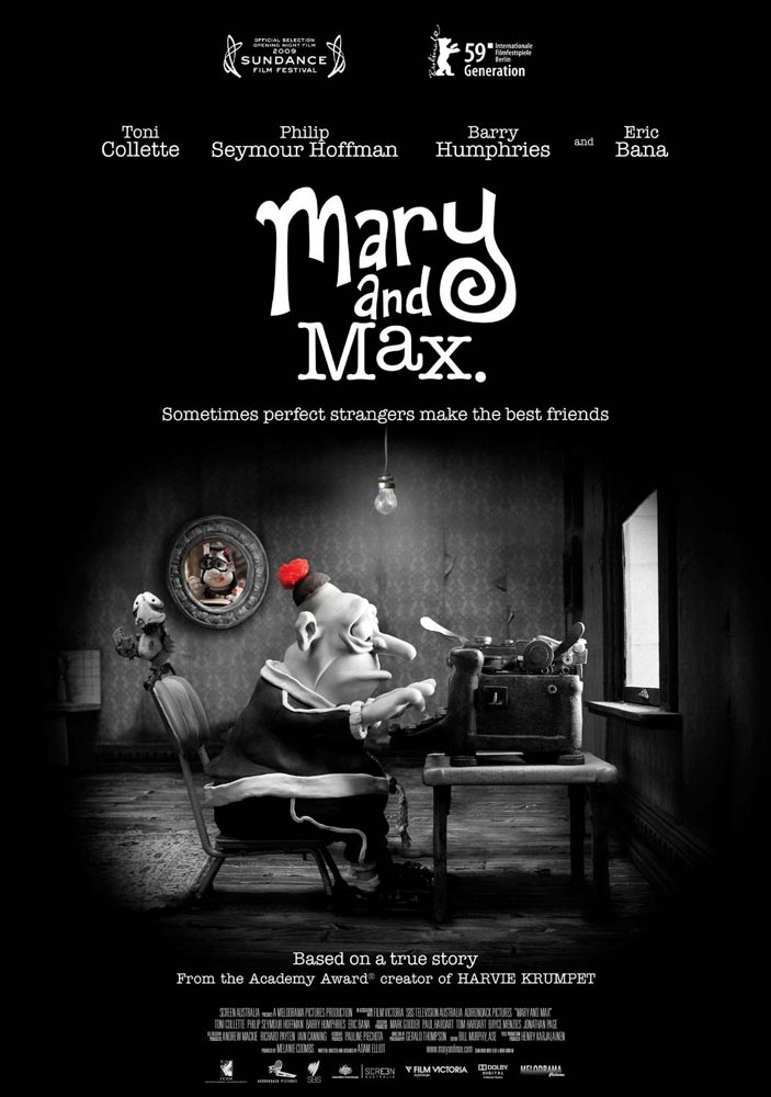 انیمیشن مری و مکس Mary and Max 2009