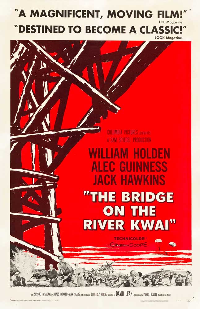 فیلم پل رودخانه کوای The Bridge on the River Kwai 1957