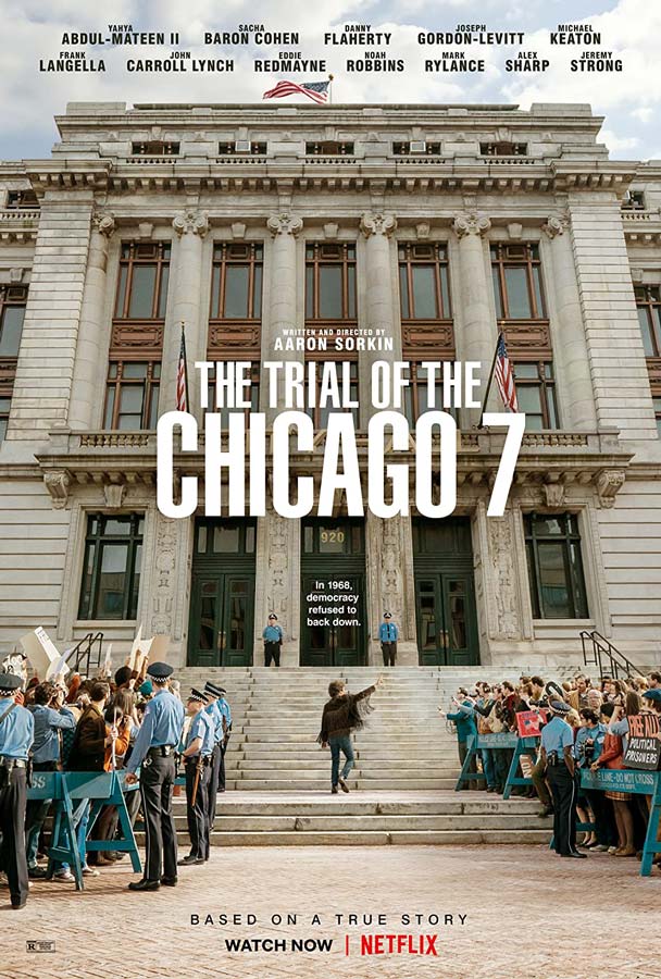 عکس فیلم دادگاه شیکاگو هفت The Trial of the Chicago 7 2020 دوبله فارسی + زبان اصلی