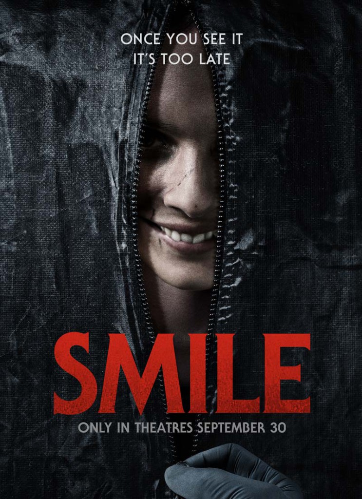 پوستر فیلم سینمایی ترسناک smile 2022