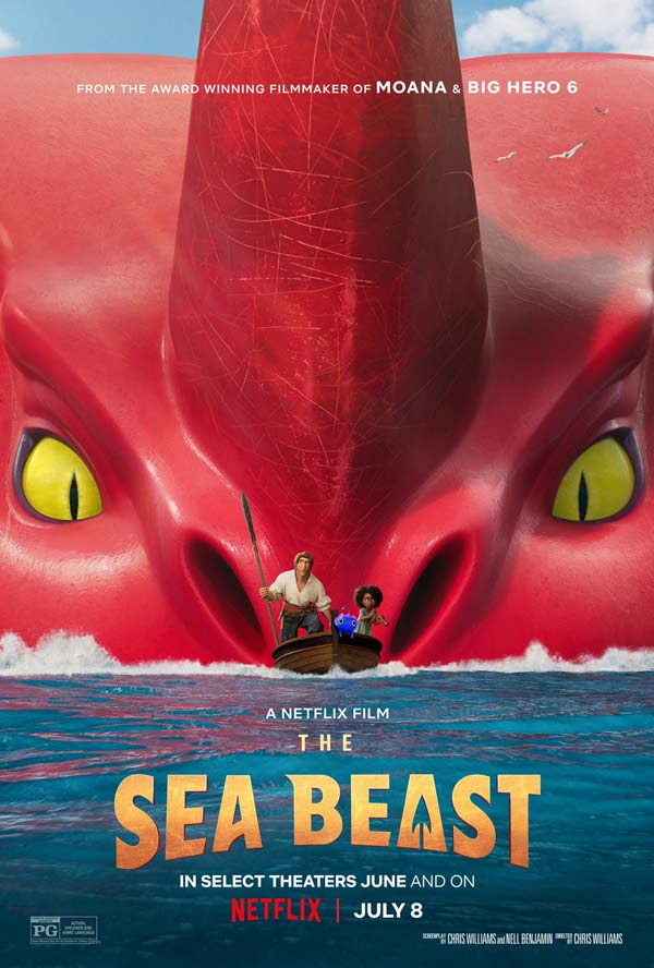 انیمیشن The Sea Beast 2022 هیولای دریا