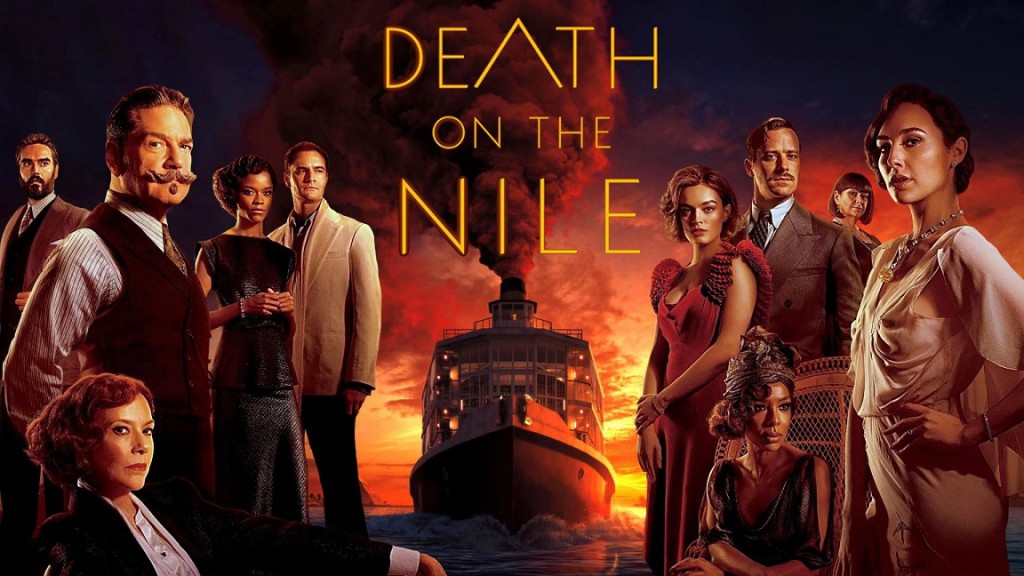 بنر فیلم Death on the Nile 2022 