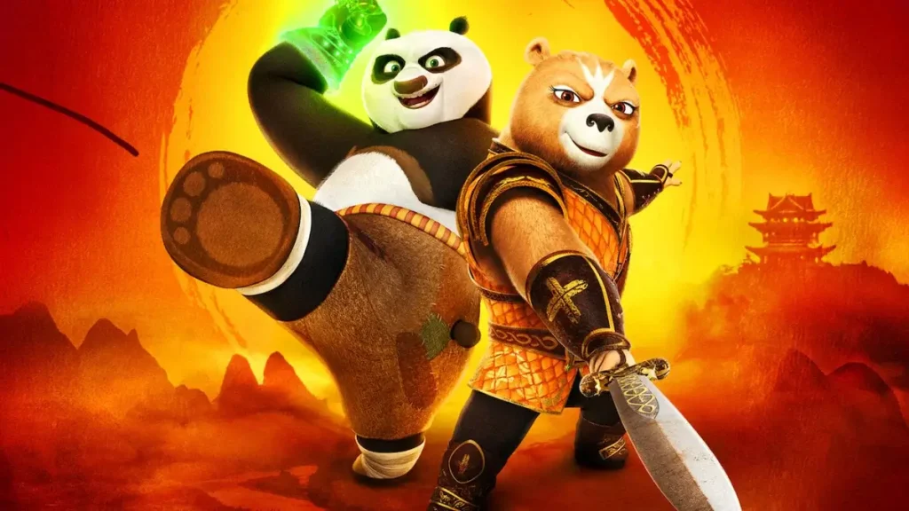 بنر فیلم Kung Fu Panda The Dragon Knight 
