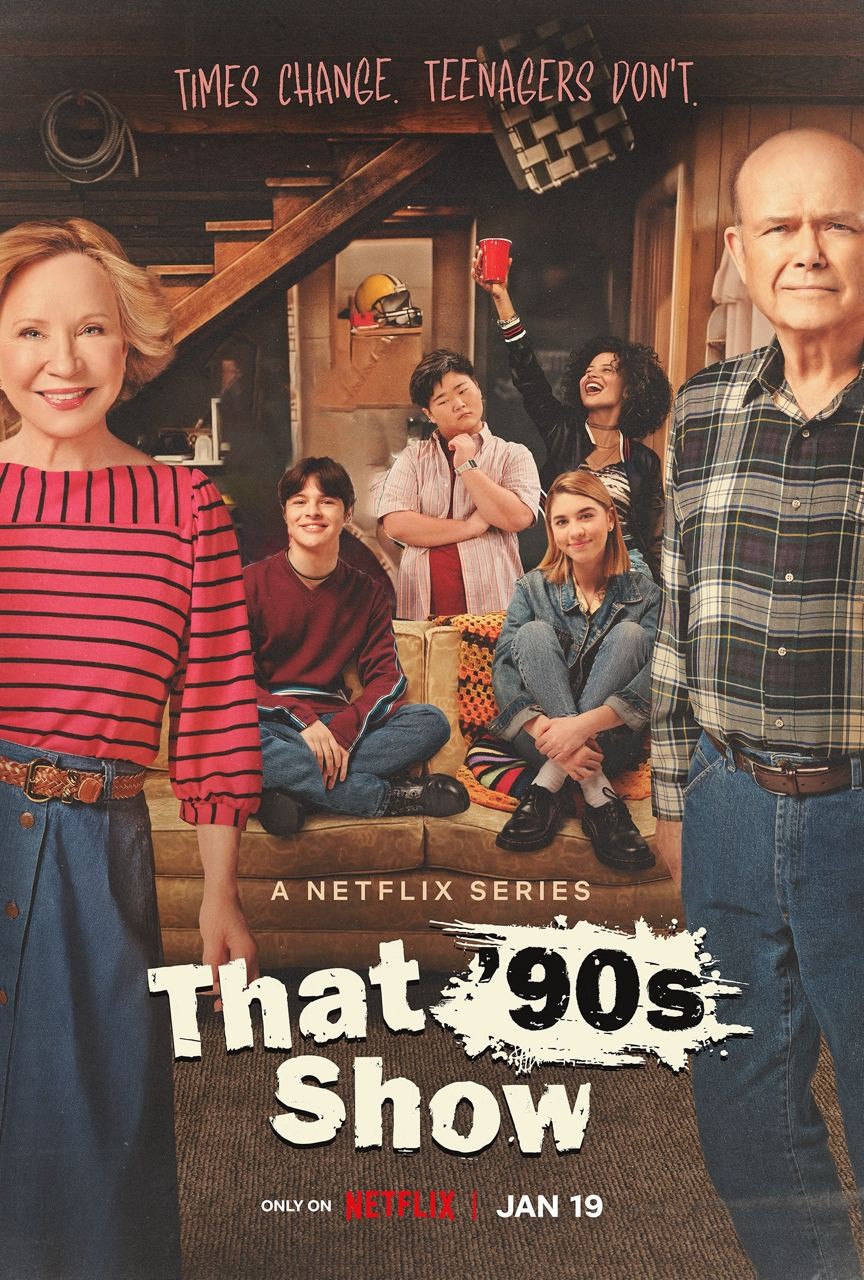عکس سریال نمایش دهه نود That ’90s Show 2023
