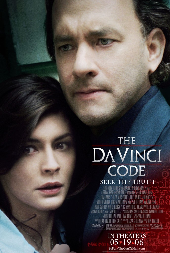 کاور فیلم The Da Vinci Code 2006