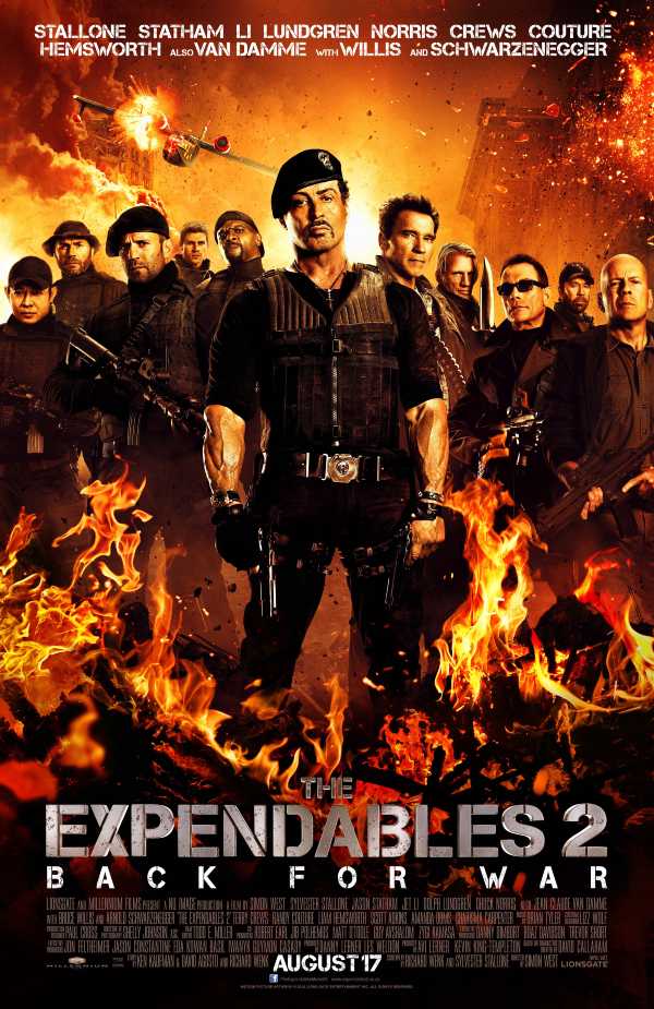 The Expendables 2 2012 پوستر