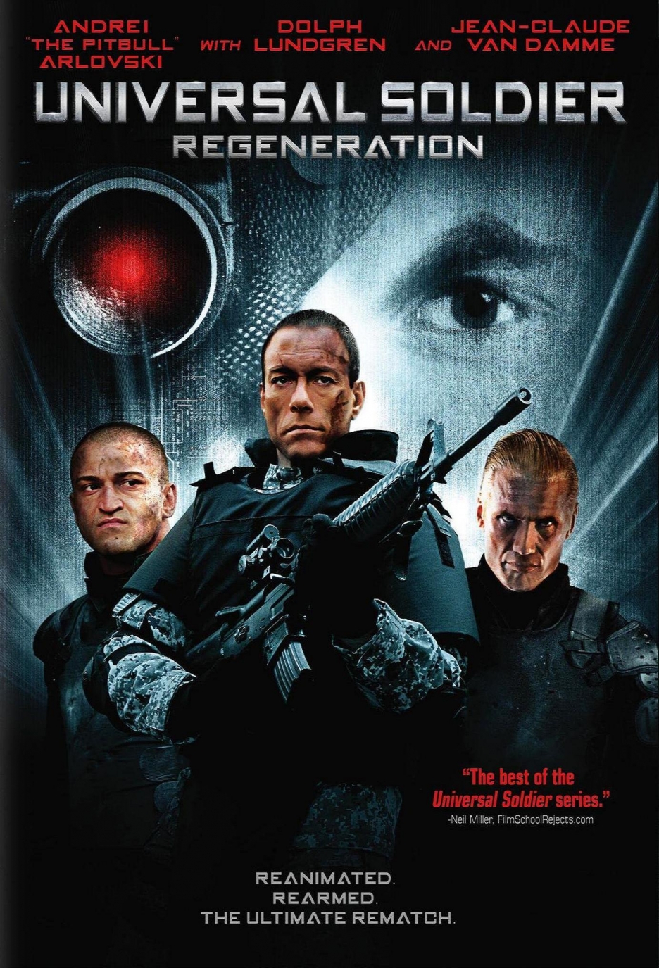 کاور فیلم Universal Soldier Regeneration 2009