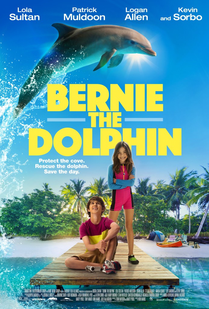 کاور فیلم Bernie The Dolphin 2018