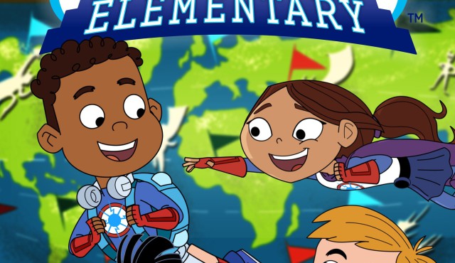 کاور انیمیشن Hero Elementary 2020