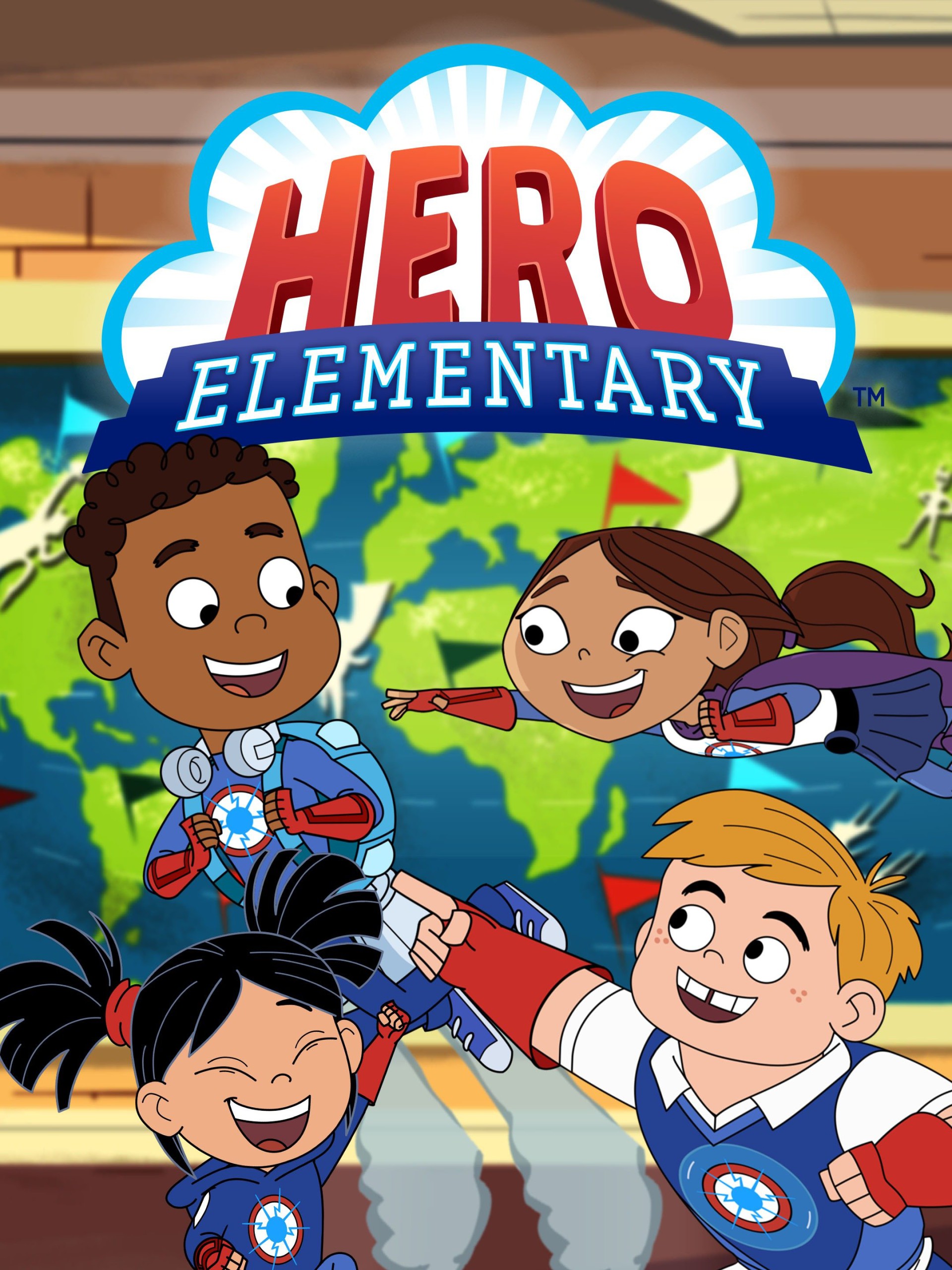 کاور انیمیشن Hero Elementary 2020