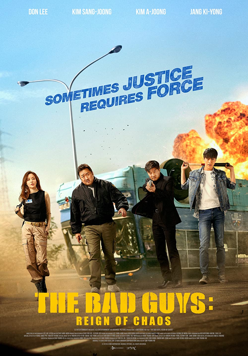 کاور فیلم The Bad Guys The Movie 2019