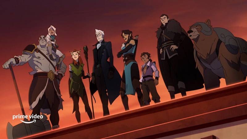 انیمیشن افسانه واکس ماکینا The Legend of Vox Machina 2022