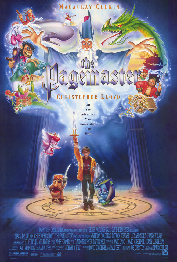 انیمیشن کتابخانه اسرار آمیز The Pagemaster 1994