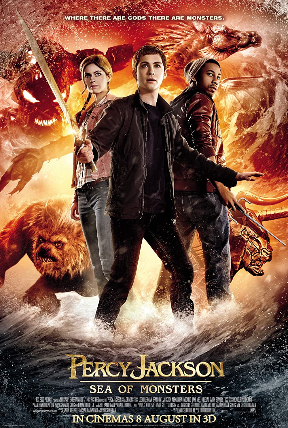 فیلم پرسی جکسون 2 Percy Jackson: Sea of Monsters 2013