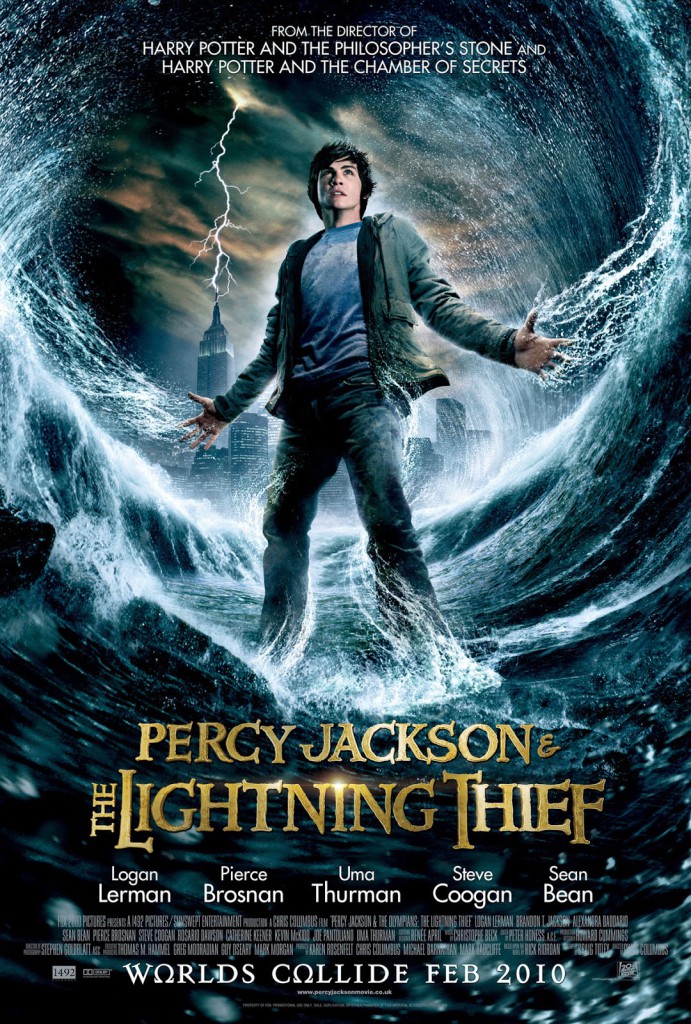 کاور فیلم Percy Jackson & the Olympians The Lightning Thief 2010