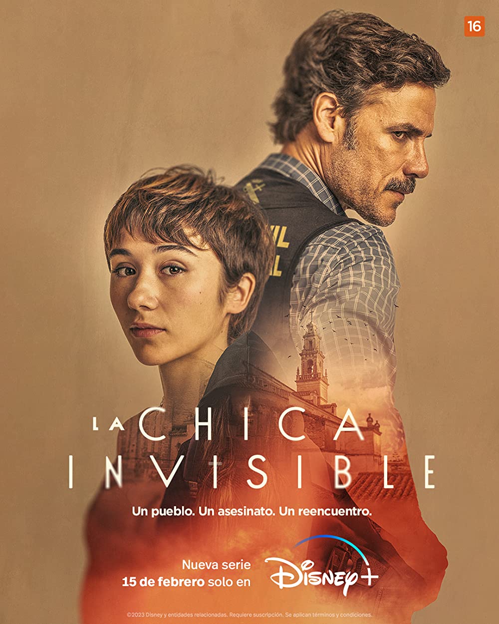 کاور فیلم The Invisible Girl 2023