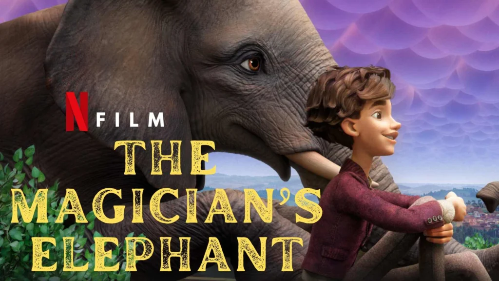 بنر انیمیشن The Magician’s Elephant 2023